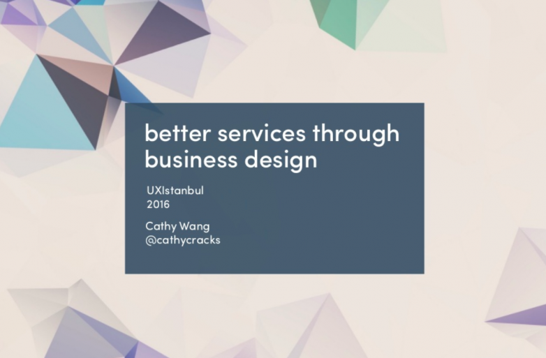 Better services through business design – Women Talk Design