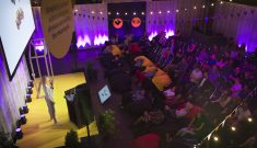 Tatiana speaking about design systems