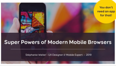 Super Powers of Modern Mobile Browsers