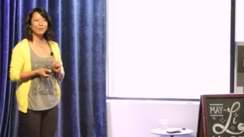 May-Li at Creative Mornings 2016