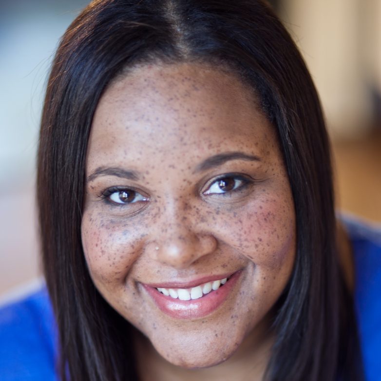 Frances headshot cropped to a square