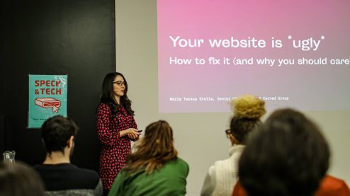 Maria Teresa Stella on stage