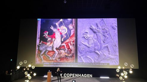 Piccia Neri on stage at UX Copenhagen 2023